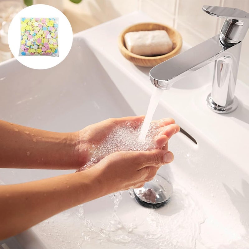 Capiant Portable Disposable Paper Soap, Scented Mini Fresh Petal Hand Wash Sheets, Scented Mini Soap Sheets - Image 4